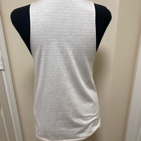 All Saints light pink striped tank size xs - Picture 2 of 5